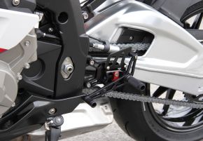 2Slide Rearsets, Adjustable BMW S 1000 RR